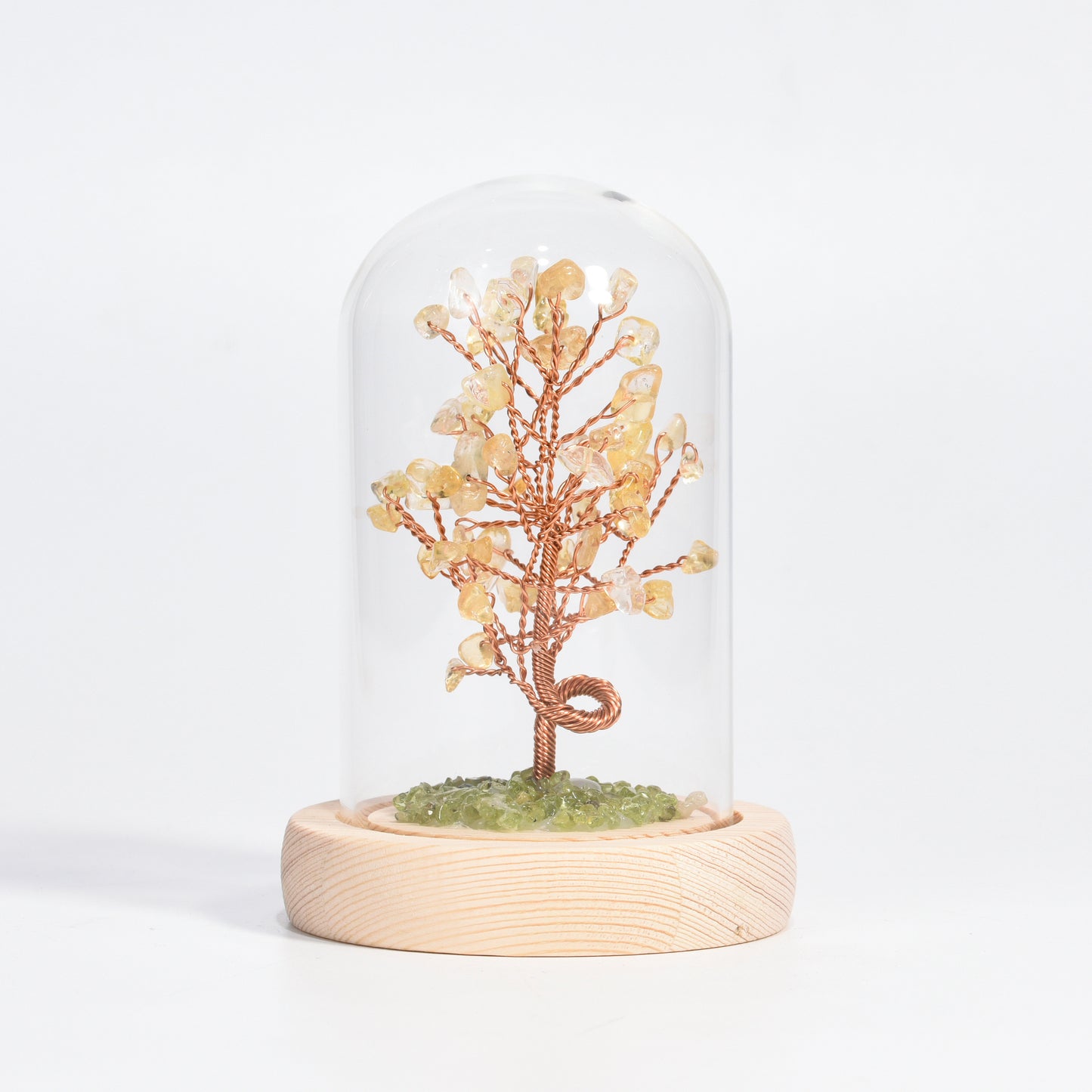 Crystal Tree With Glass Cover(Large)
