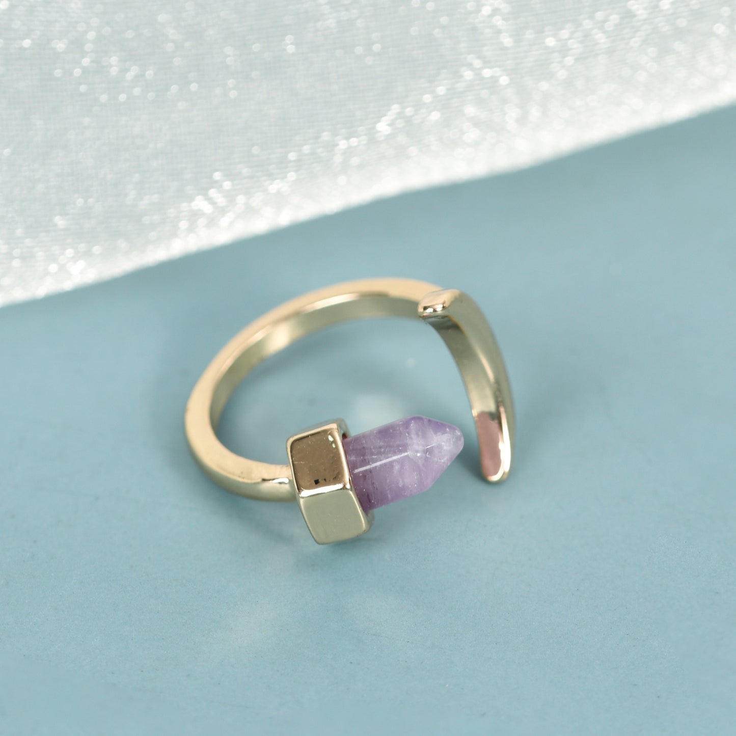 Lunar Amethyst Ring
