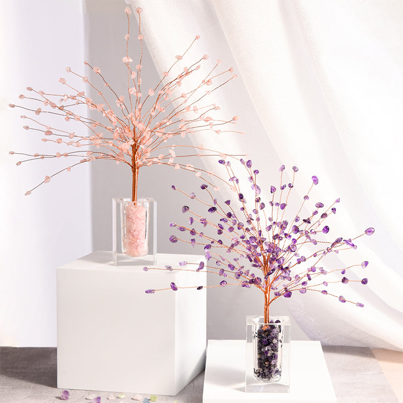 Crystal Tree With Glass Cup(Large)