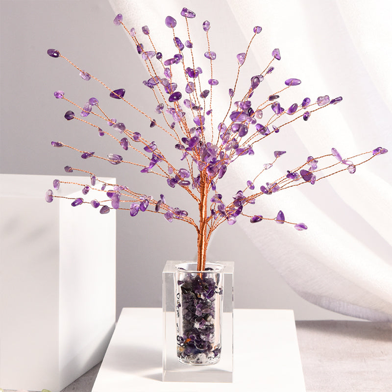 Crystal Tree With Glass Cup(Large)