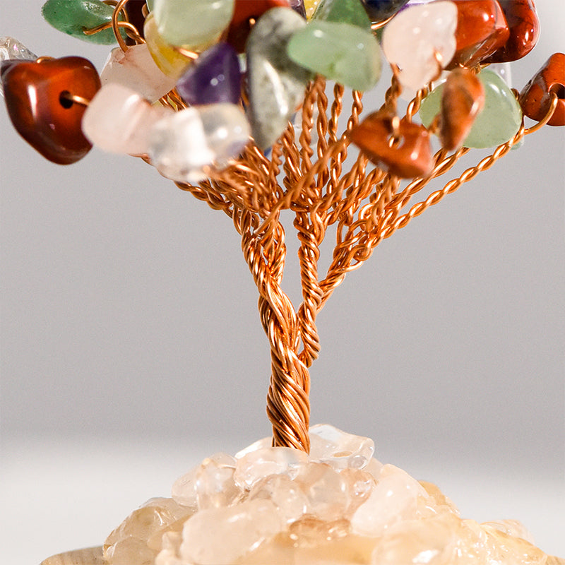 Crystal Tree With Glass Cover(Small)