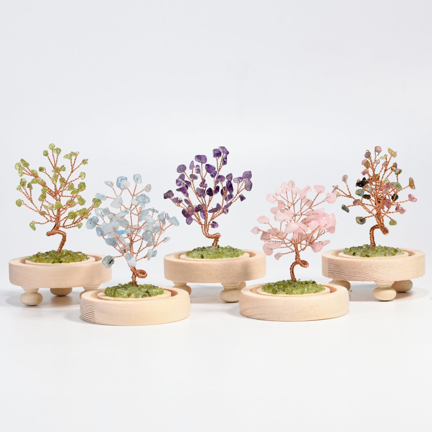 Crystal Tree With Glass Cover(Large)