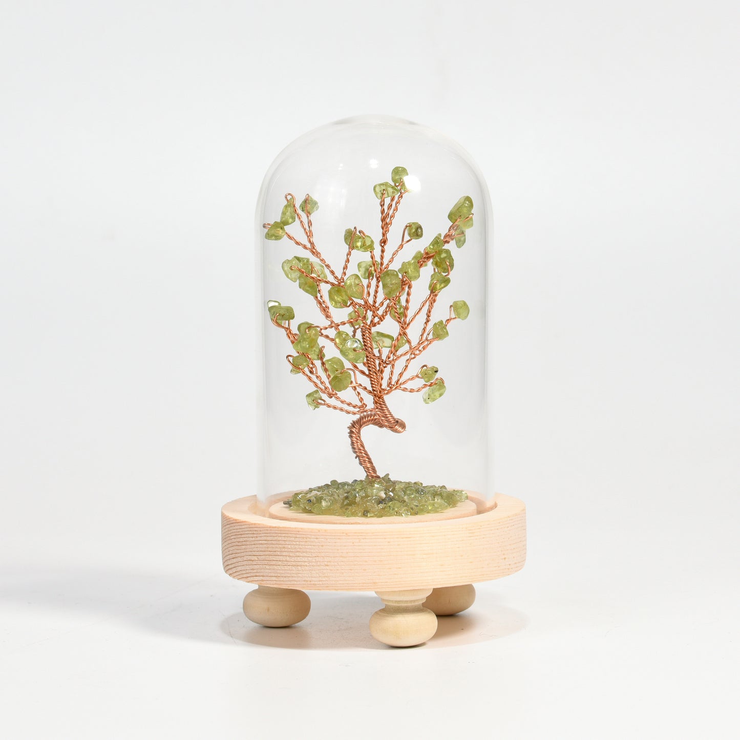 Crystal Tree With Glass Cover(Large)