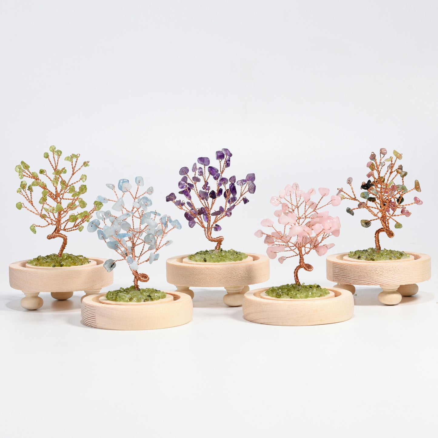 Crystal Tree With Glass Cover(Large)