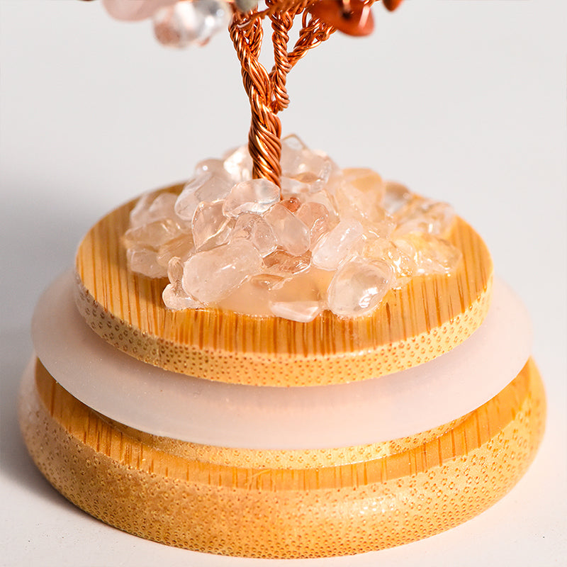 Crystal Tree With Glass Cover(Small)