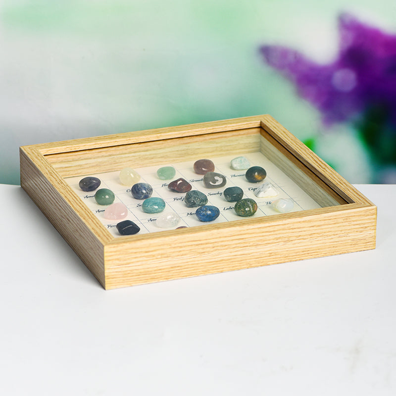 25 Different Minerals Frame