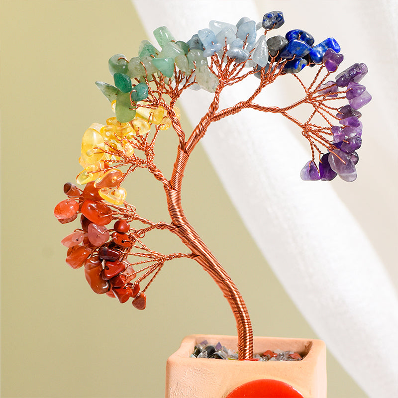 Couples' Heart Crystal Tree