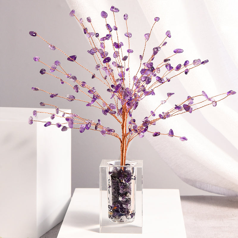 Crystal Tree With Glass Cup(Large)