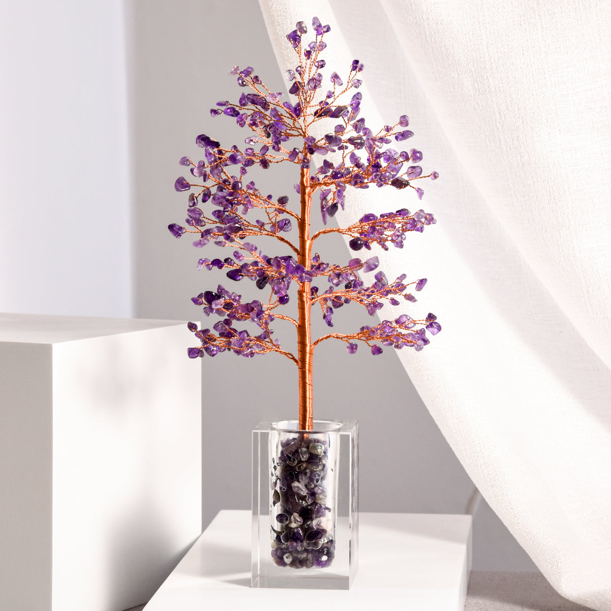 Crystal Tree With Glass Cup(Large)