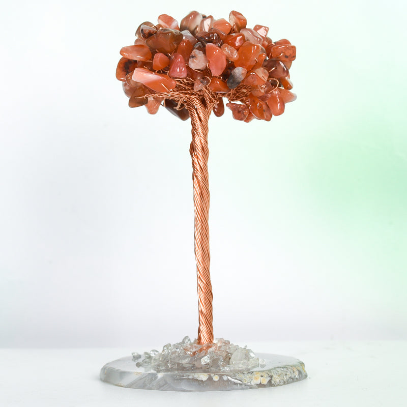 Agate Based Crystal Tree