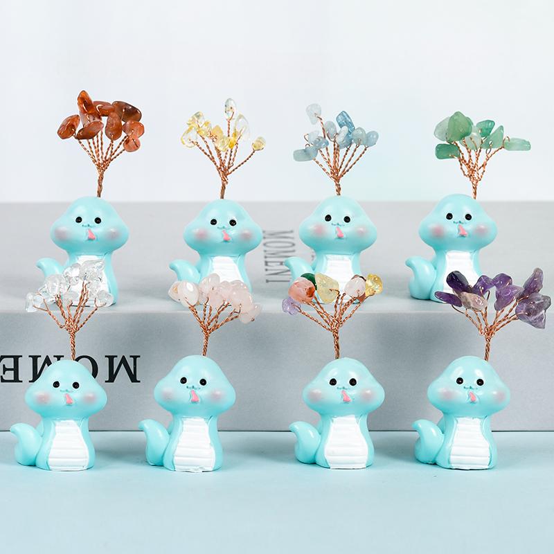 Chinese Zodiac Crystal Tree