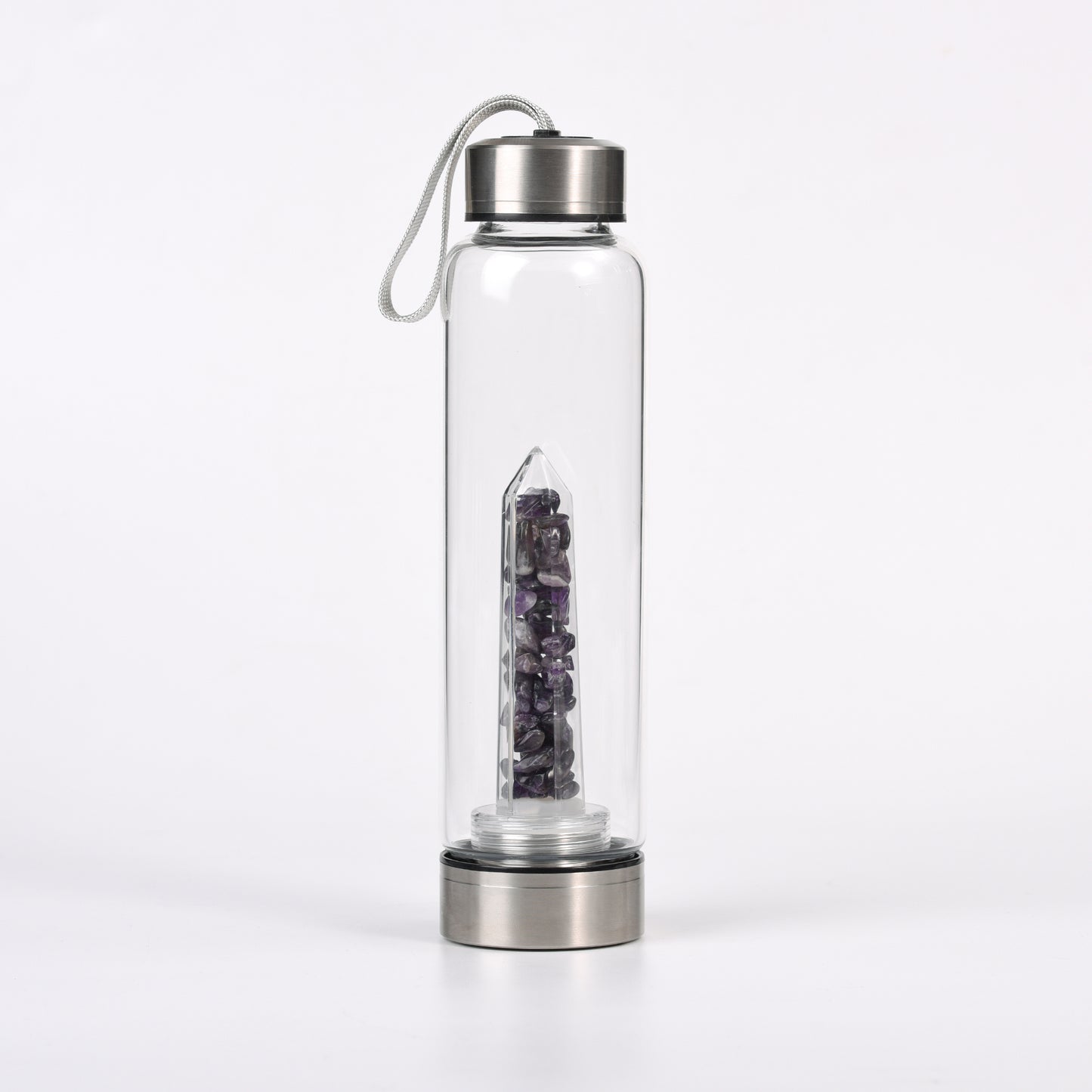 Chips Tower Energy Water Bottle(Sliver Cap)
