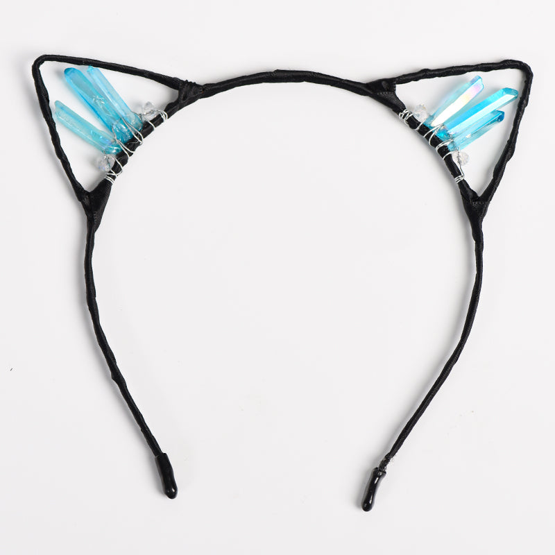 Crystal Cat Ears Headband