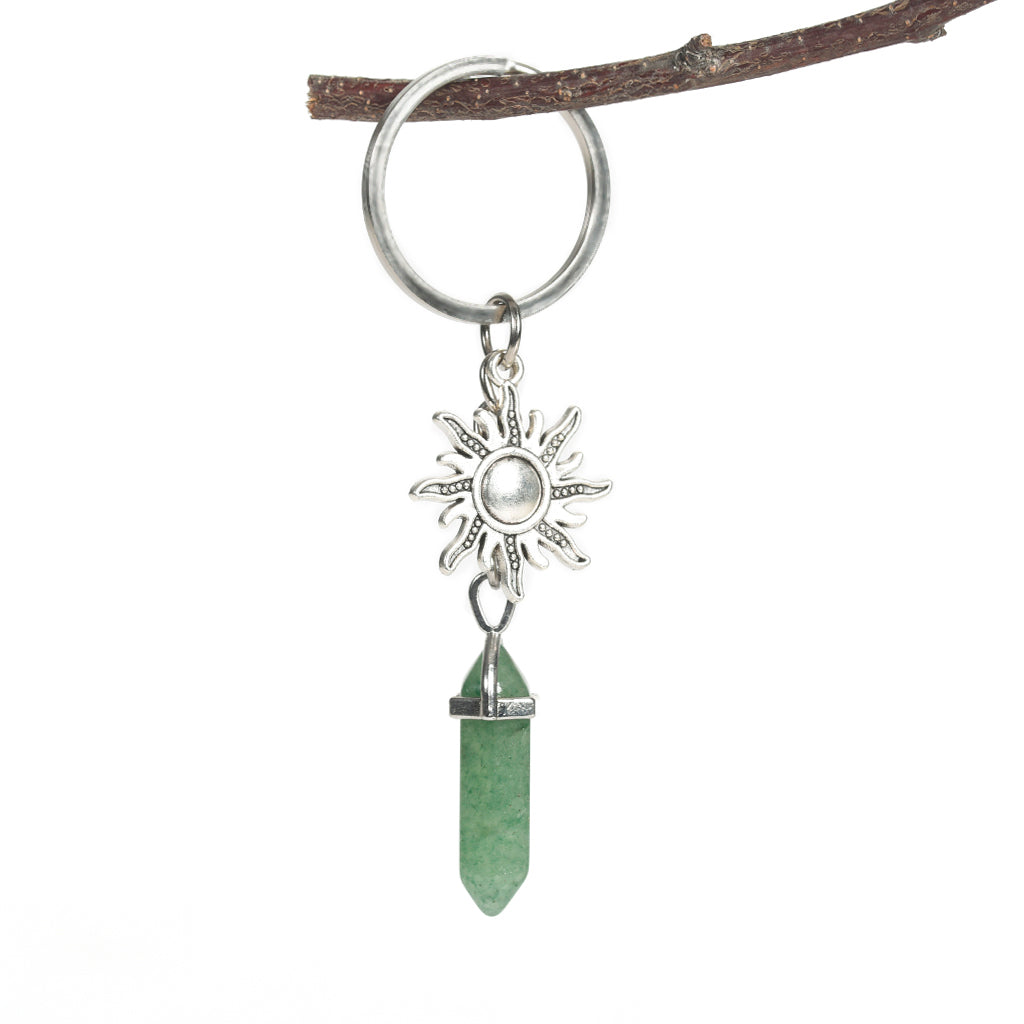 Tower Sun Key Chain