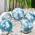 moss agate sphere