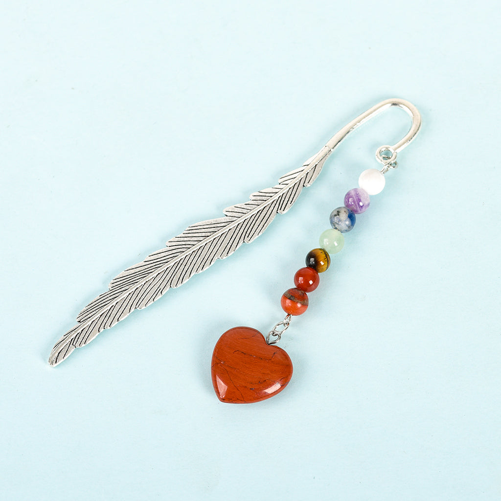 Seven Chakra Heart Bookmark