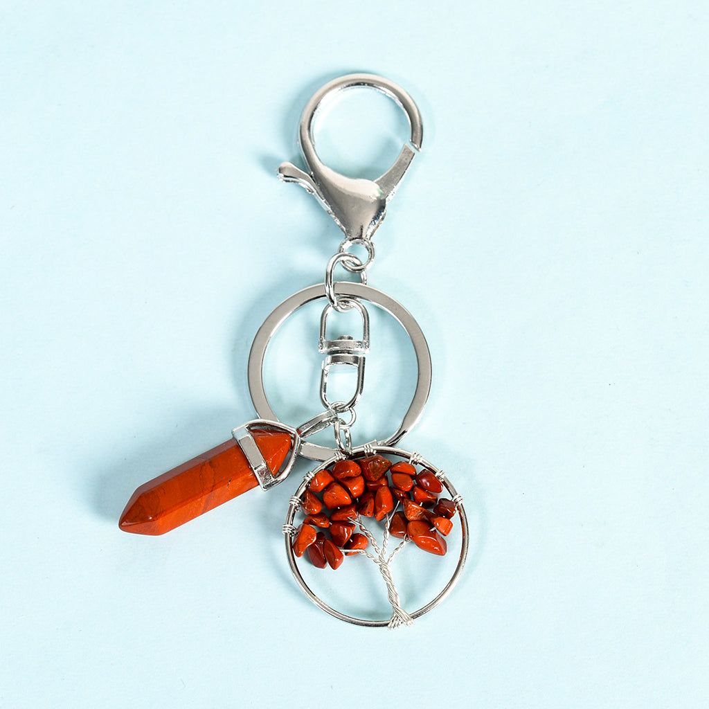 tower tree of life keychain