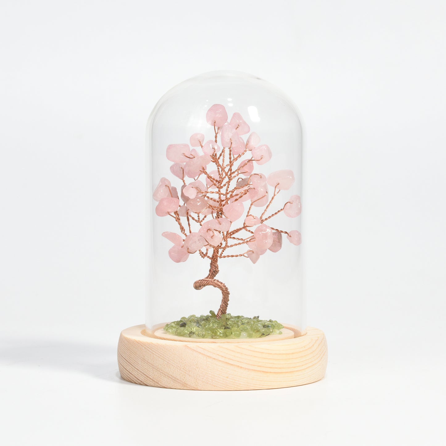 Crystal Tree With Glass Cover（Large）