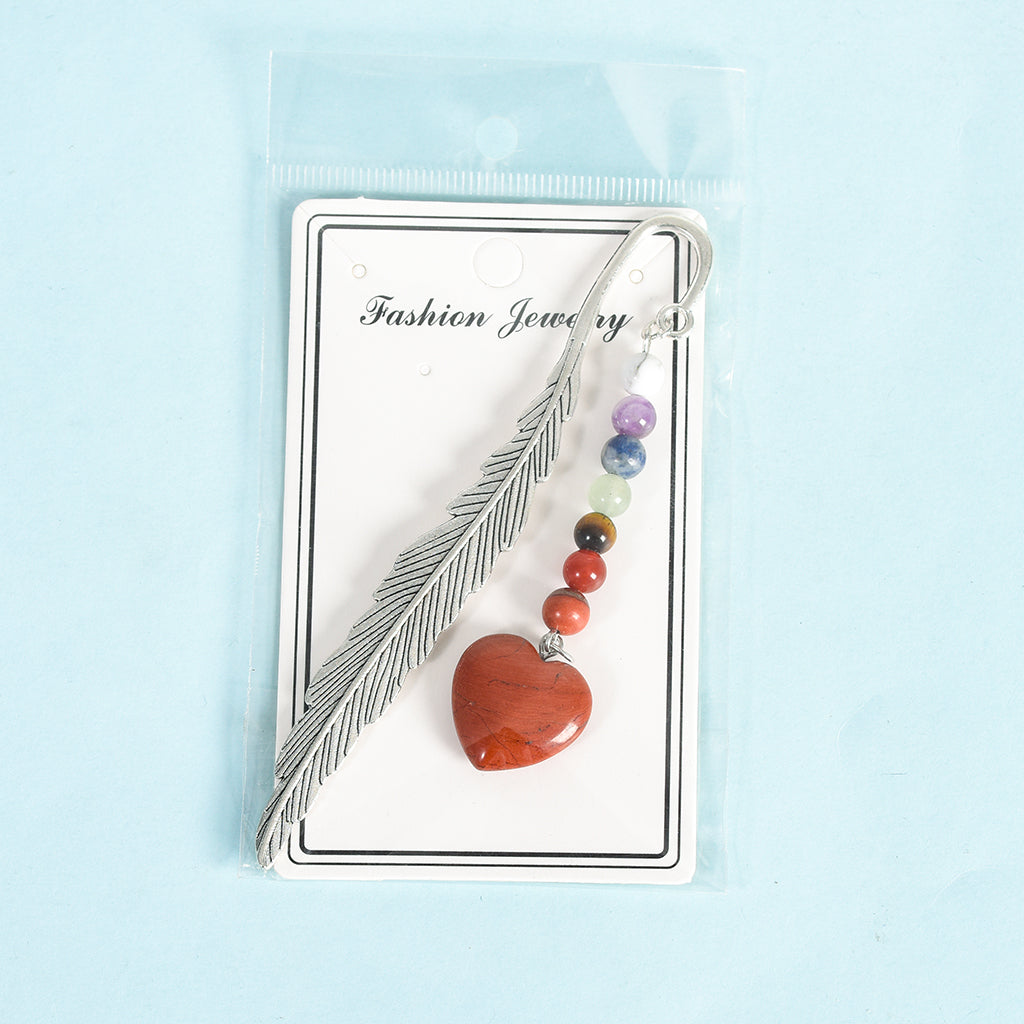 Seven Chakra Heart Bookmark