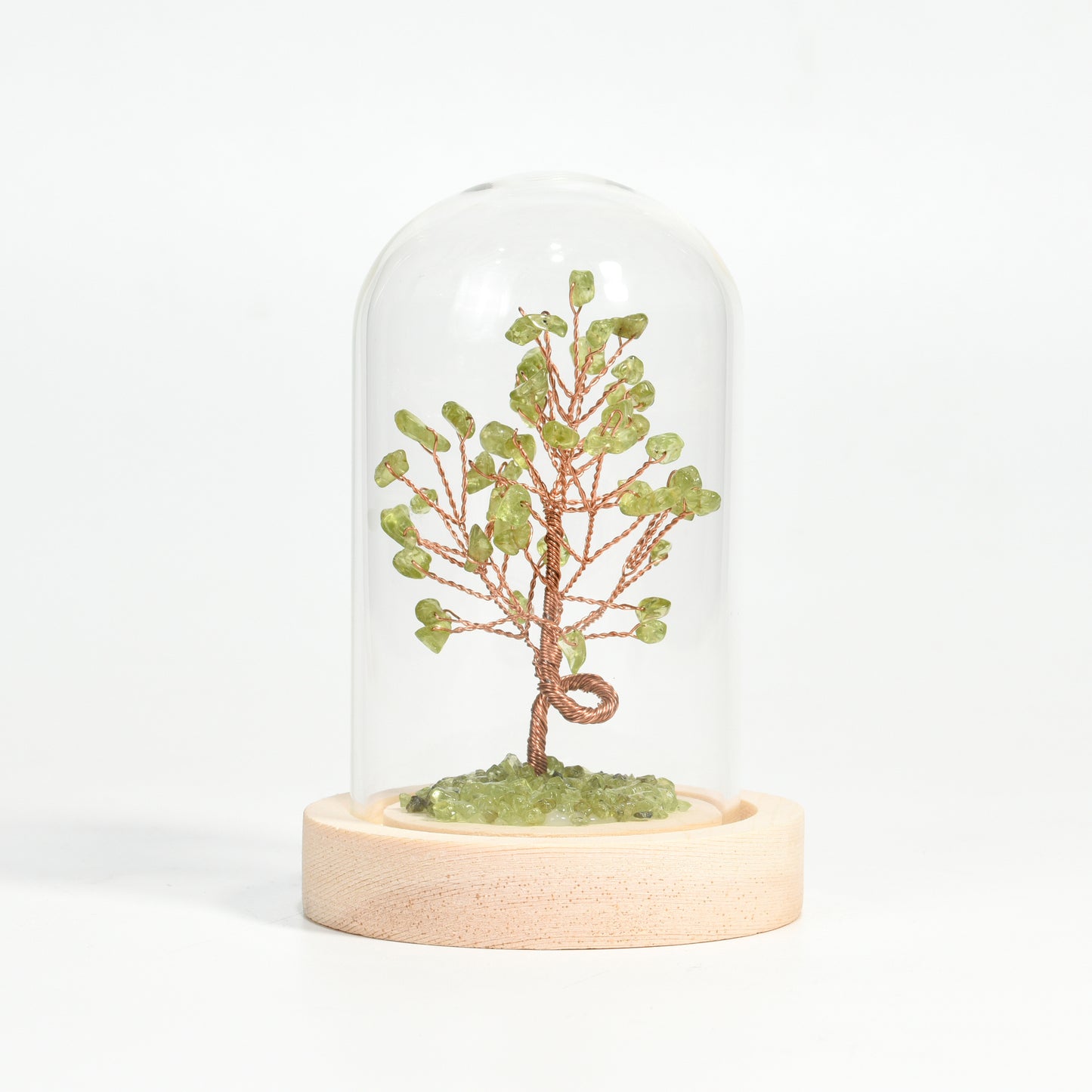 Crystal Tree With Glass Cover（Large）