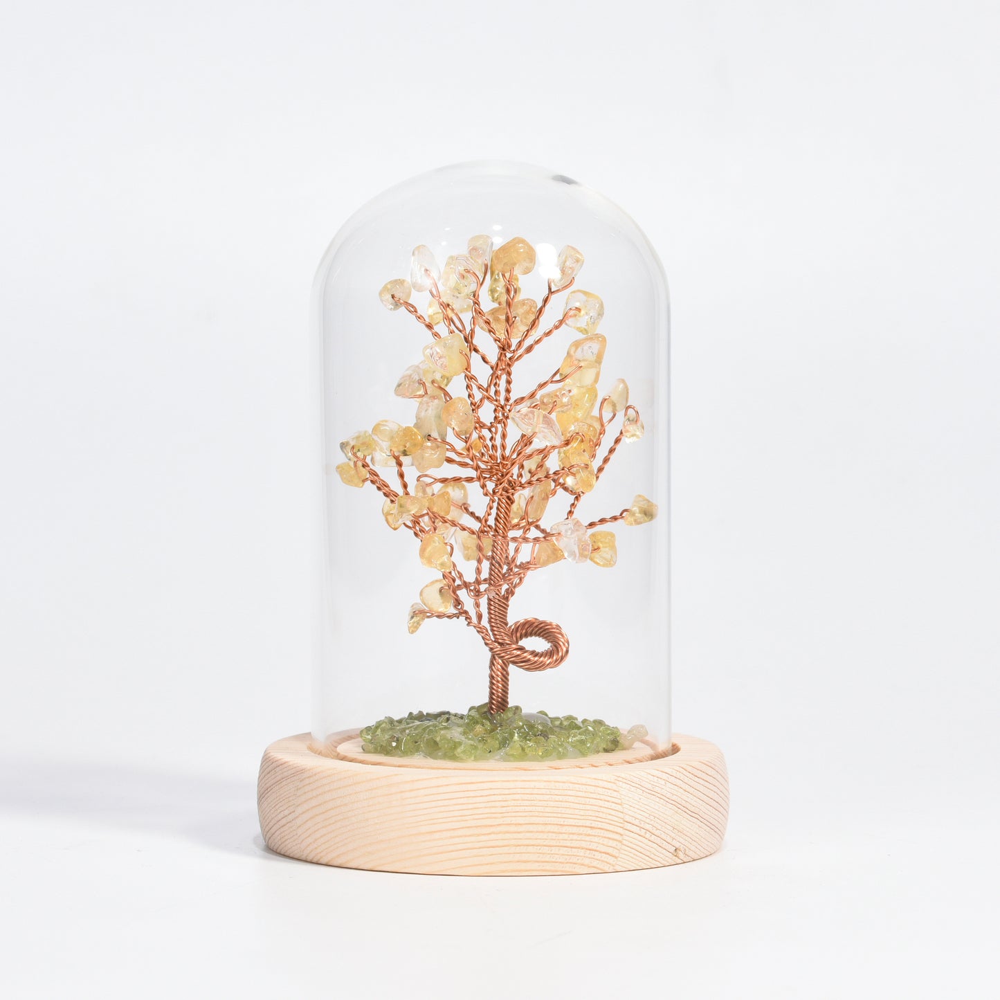 Crystal Tree With Glass Cover（Large）