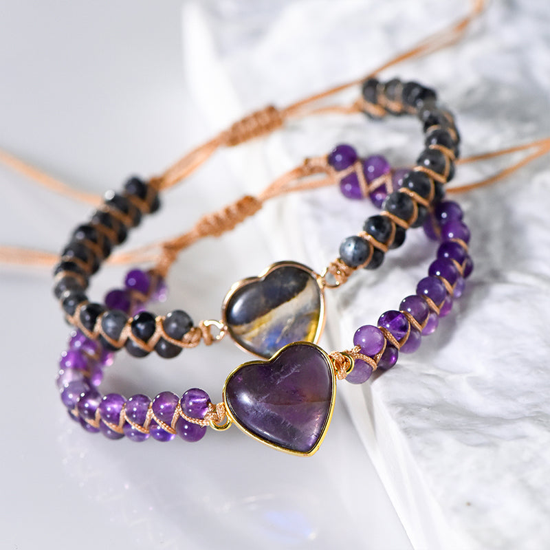 Heart Beaded Bracelet