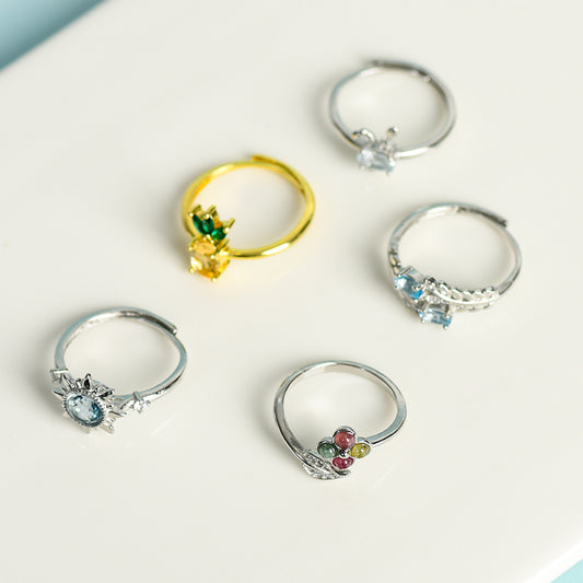 Faceted Rings