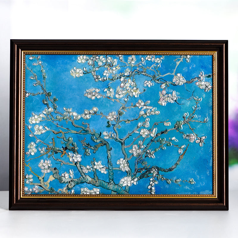 《Almond Blossoms》Oil Painting Frame