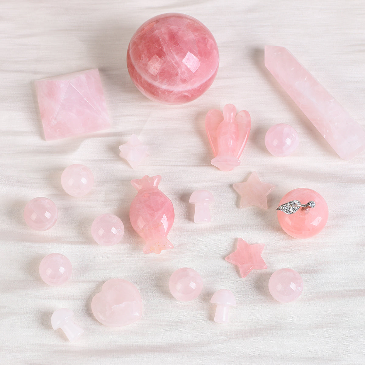 Rose Quartz Set