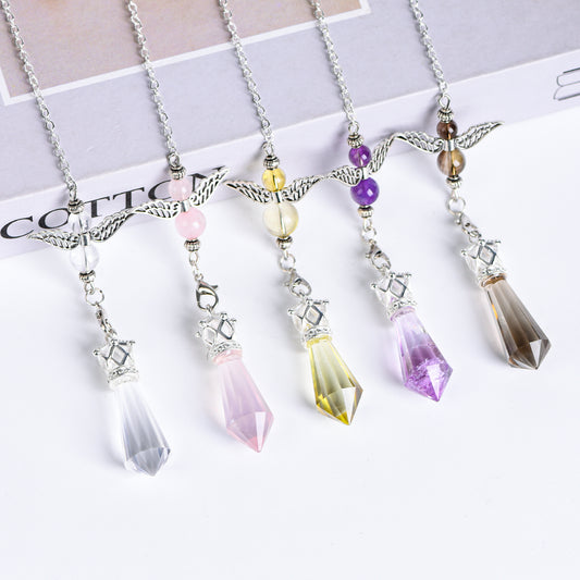 Faceted Angel Pendulum