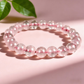 Rose Quartz  Beaded Bracelet