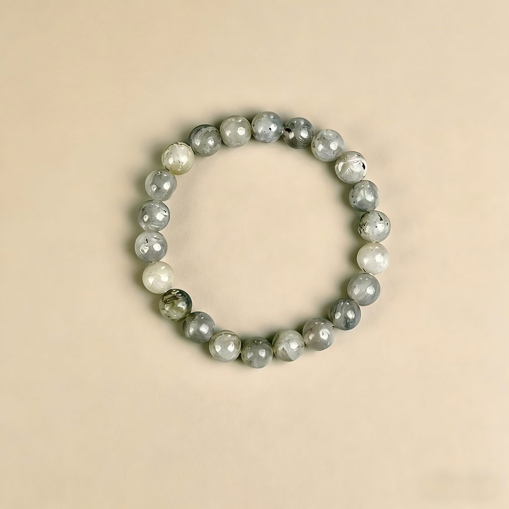 Labradorite  Beaded Bracelet