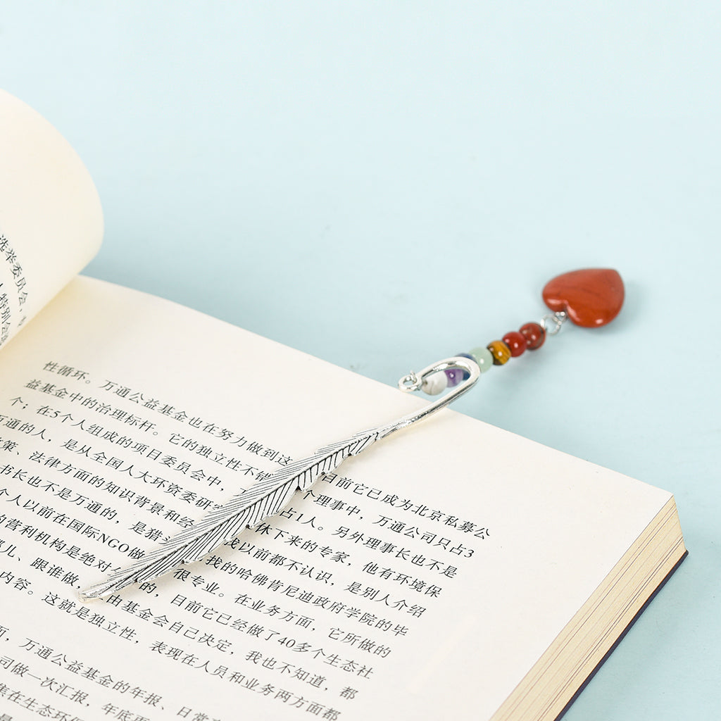 Seven Chakra Heart Bookmark