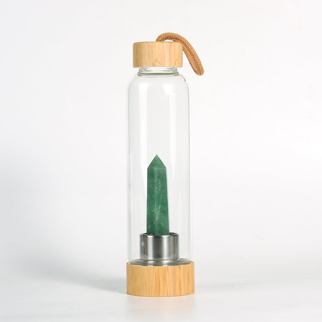 Tower Energy Water Bottle（Wooden Cap）