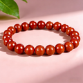 Red Jasper  Beaded Bracelet