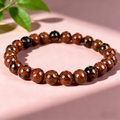 Mahogany Obsidian  Beaded Bracelet
