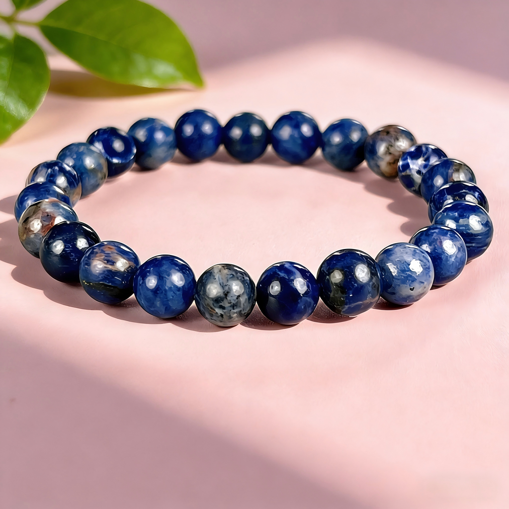 Sodalite  Beaded Bracelet