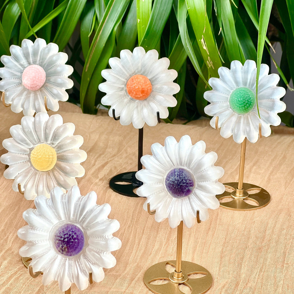 selenite sun flower