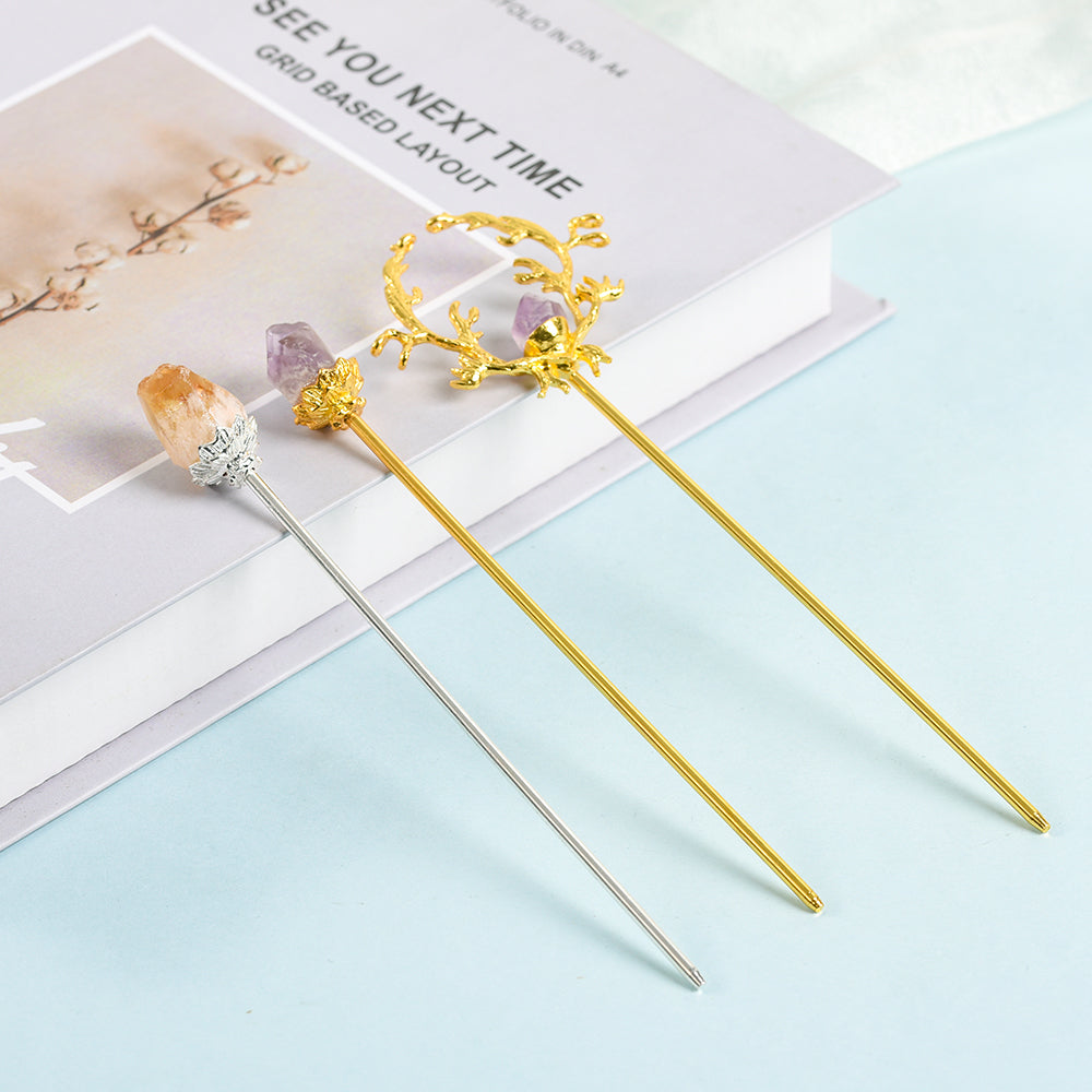 crystal  Hairpin