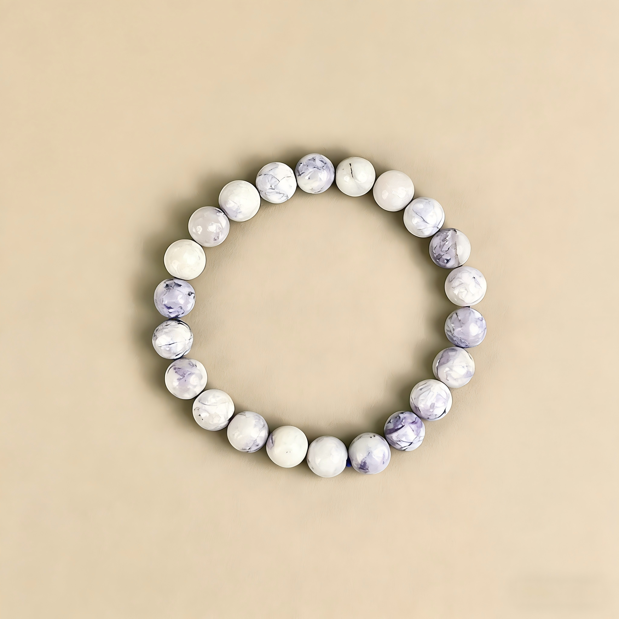 Charoite  Beaded Bracelet