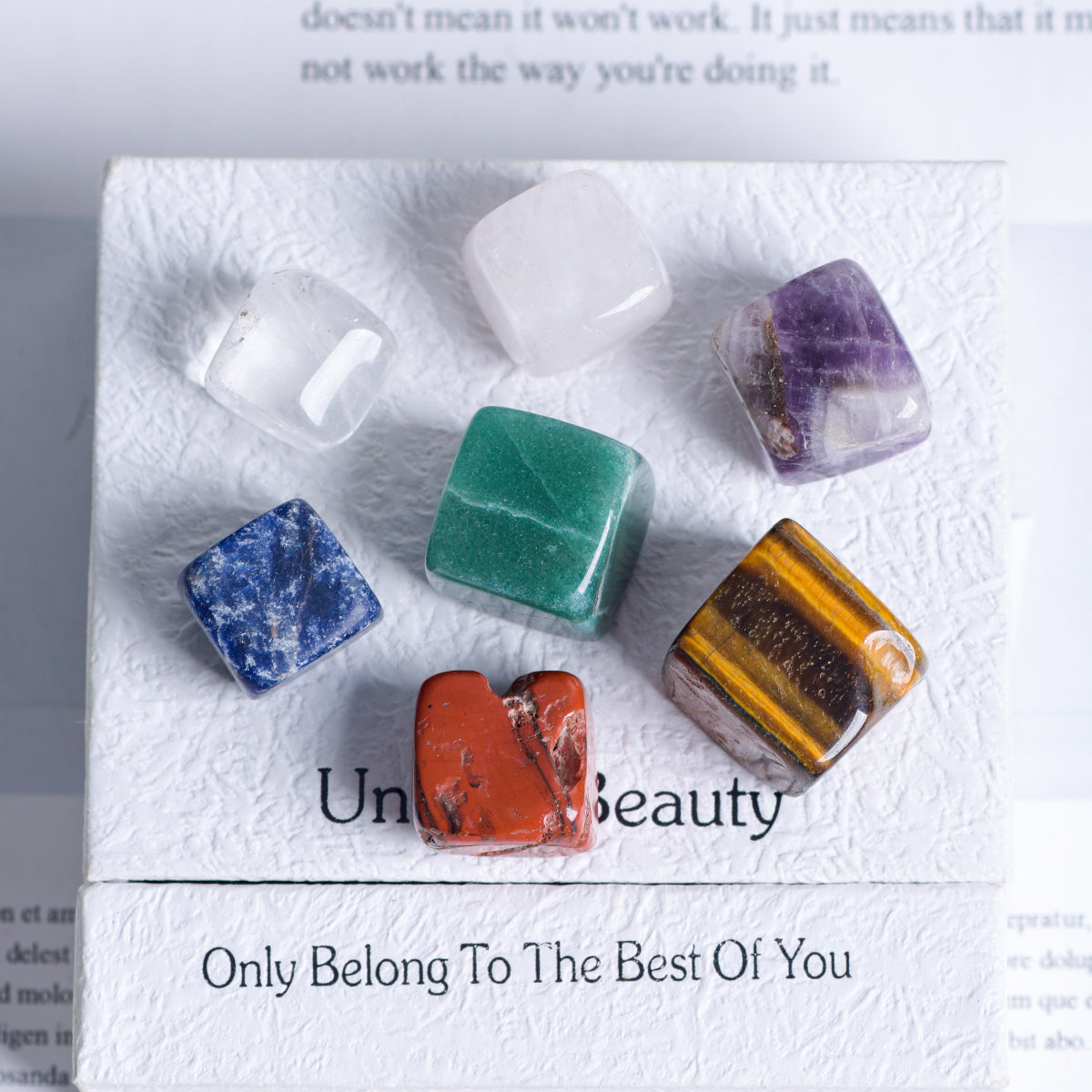 Seven Chakras Cube Set