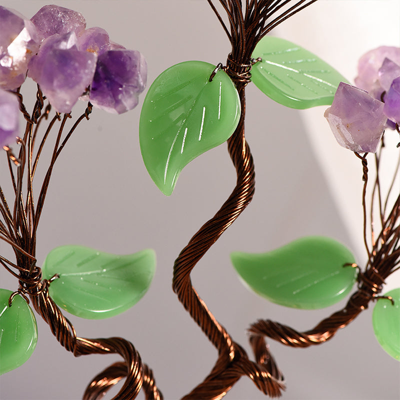 Amethyst Teeth Crystal Tree