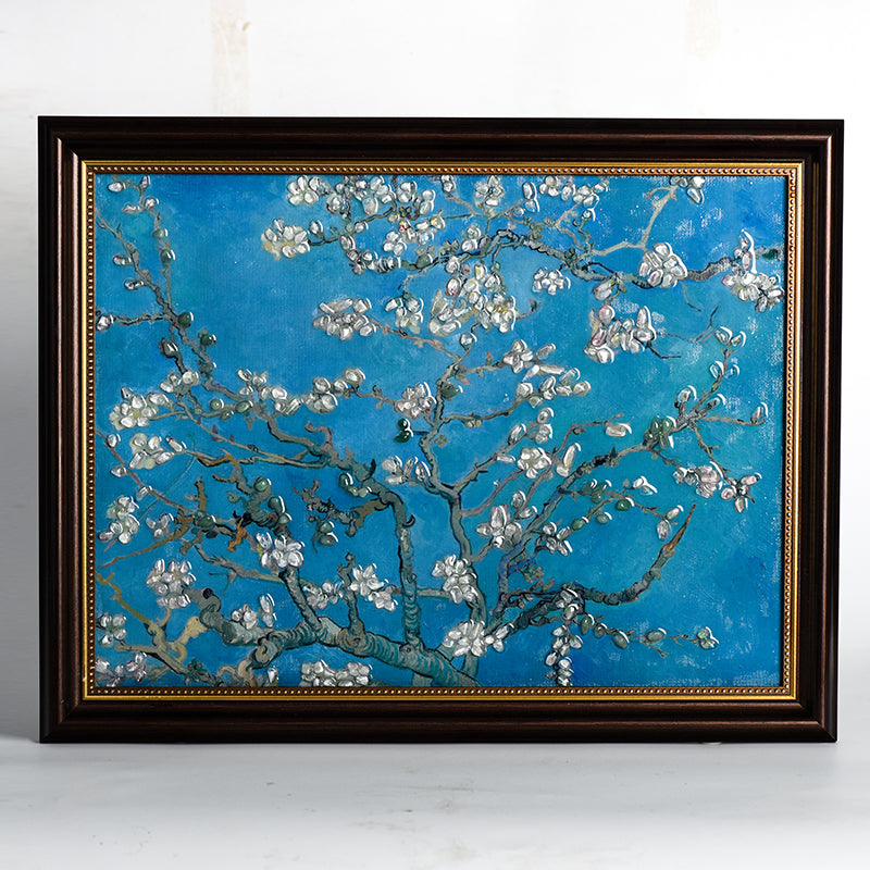 《Almond Blossoms》Oil Painting Frame