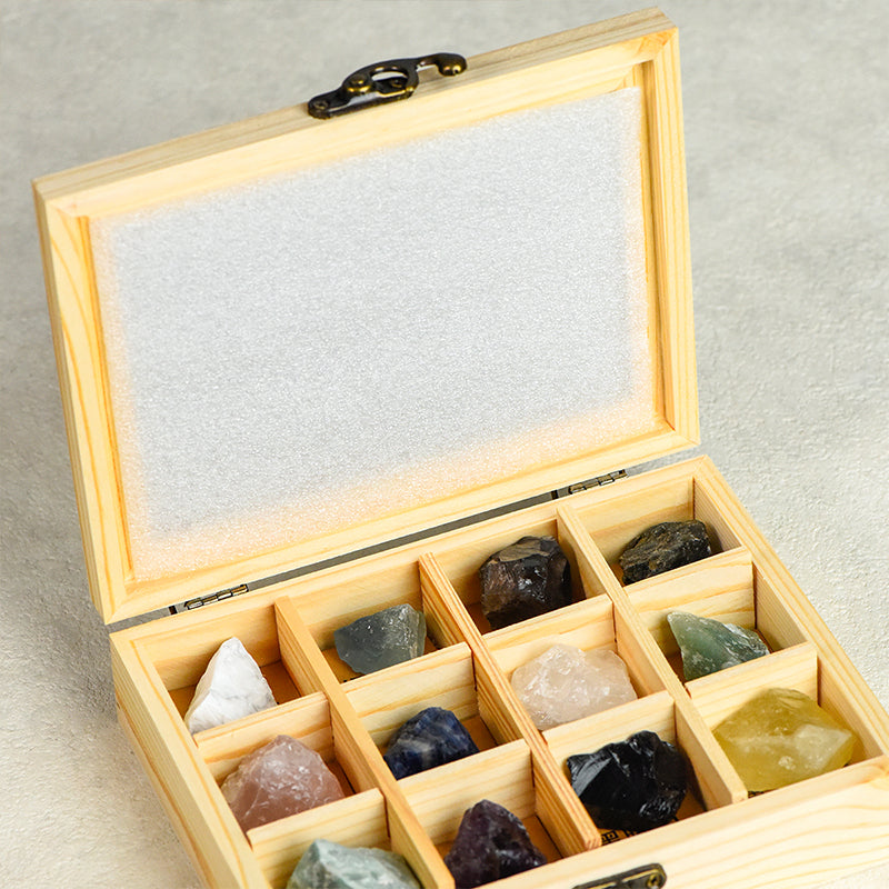 Wooden Box Healing Set