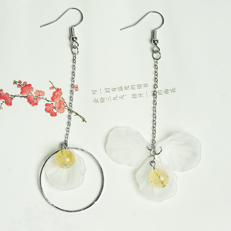 Circle Flower Earring