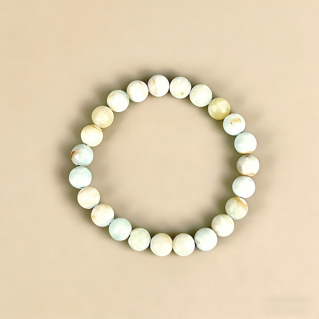 Caribbean Calcite  Beaded Bracelet