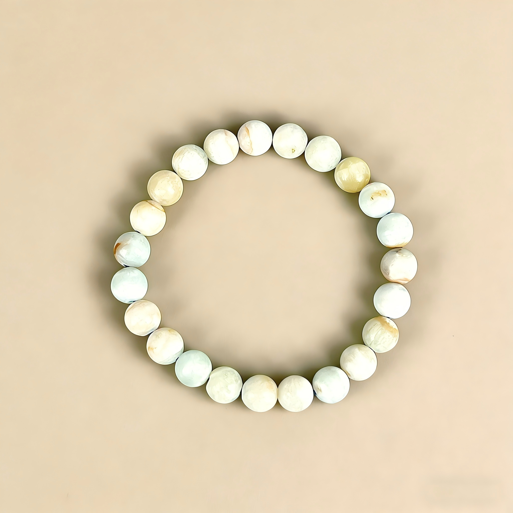 Caribbean Calcite  Beaded Bracelet