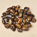 Yellow Tiger Eye - Tumble & Cube