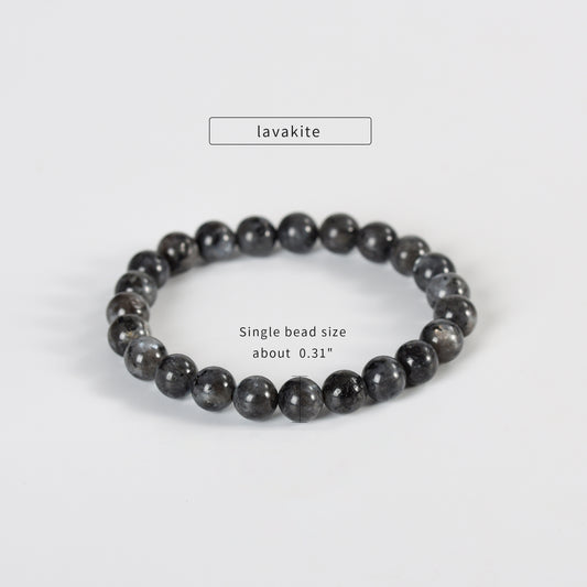 Lavakite Bracelet 6mm 8mm 10 mm