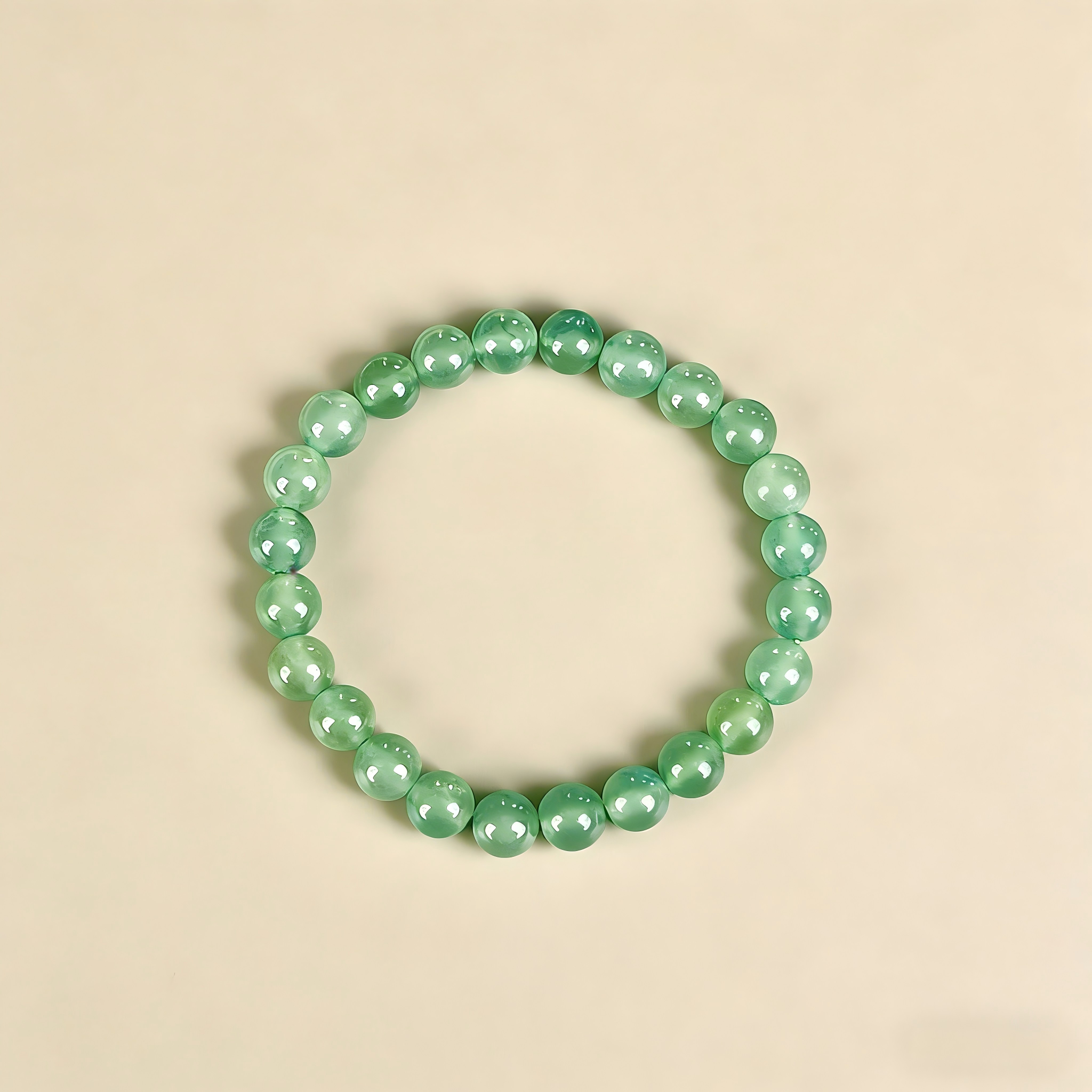 Green Aventurine  Beaded Bracelet